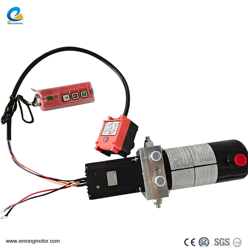 24 ভি 0.8kW 1.2L কাস্টম হাইড্রোলিক পাওয়ার ইউনিট