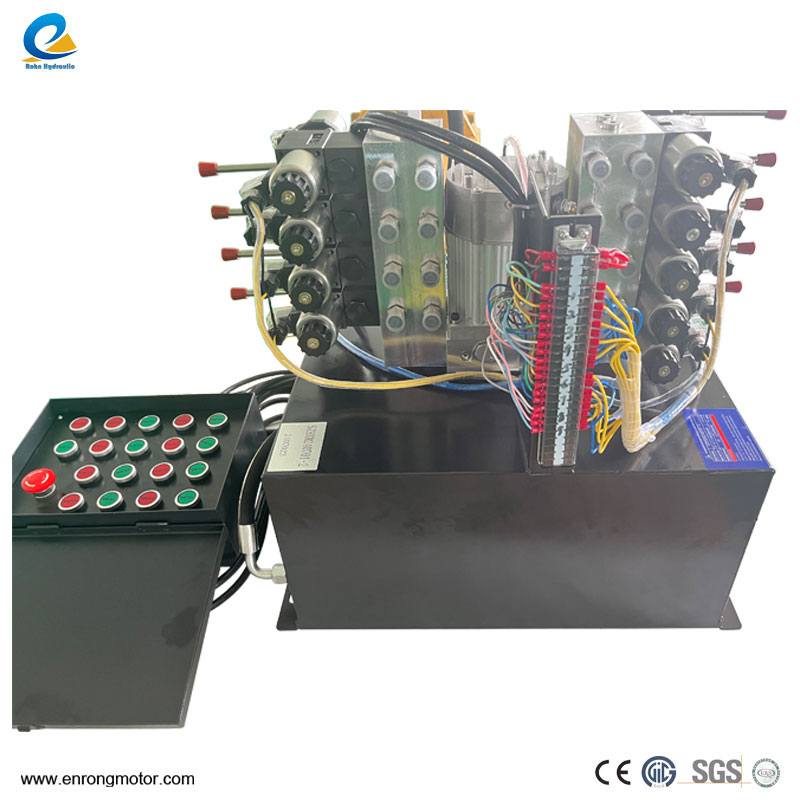 24V 1.5KW নাইন-ভালভ হাইড্রোলিক পাওয়ার ইউনিট